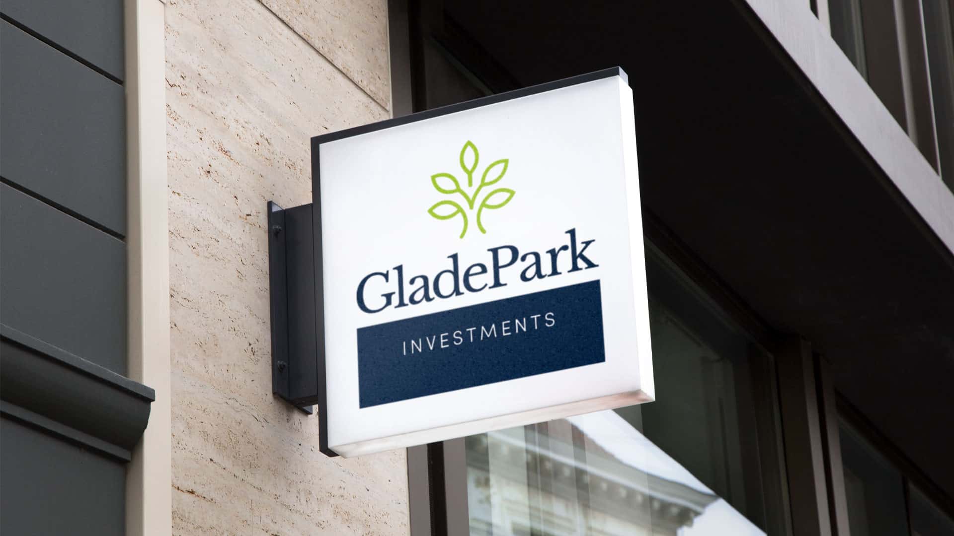 GladePark Investments logo designed by creative agency Swan Creative