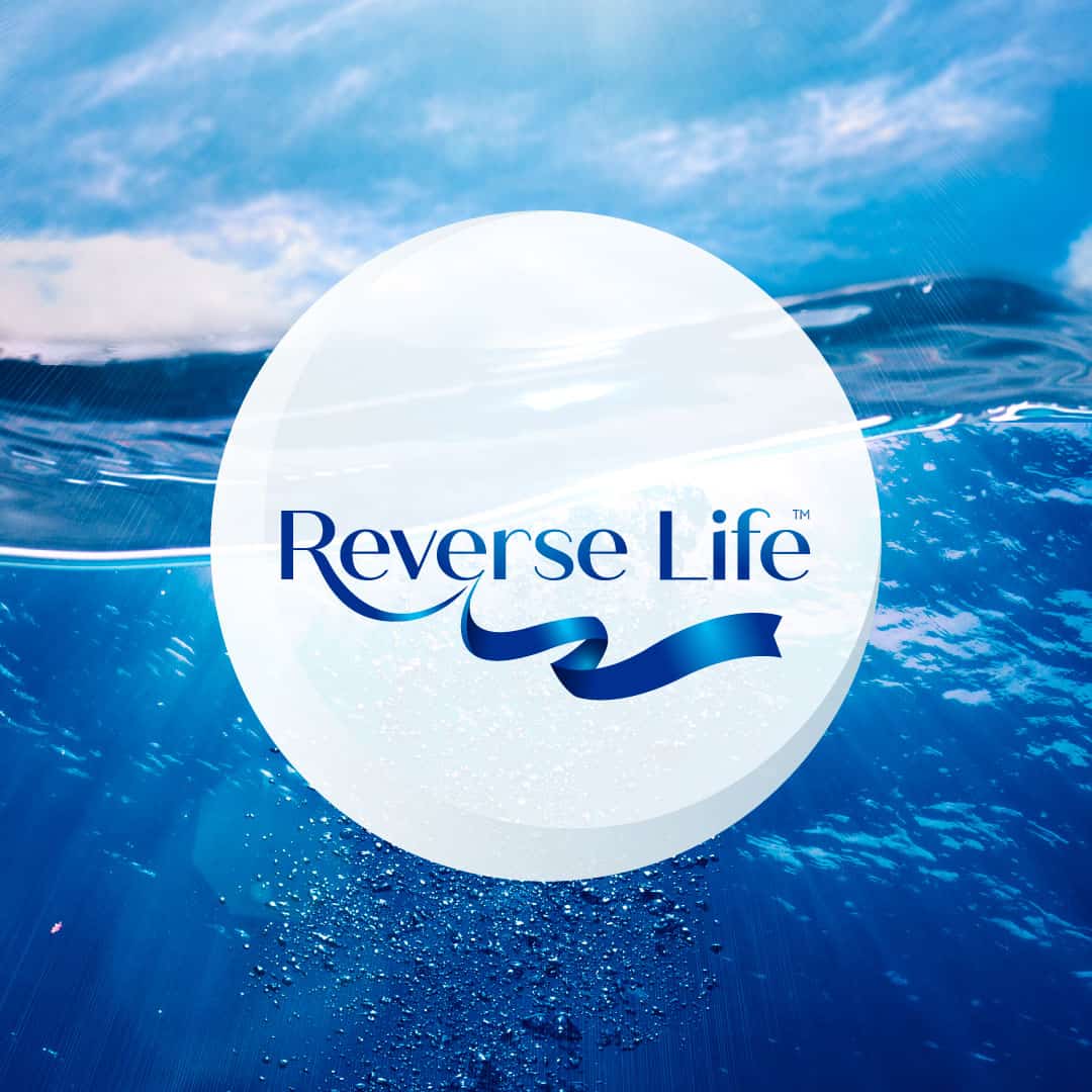 Reverse life logo, designed by Leigh-On-Sea based design agency Swan Creative