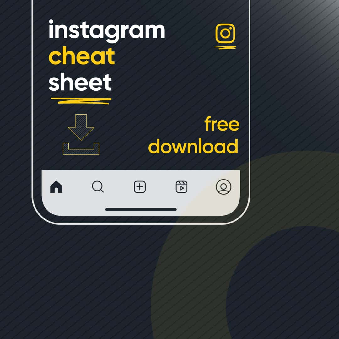 Cheat Sheet of Instagram's new vertical content layout introduced in 2025.